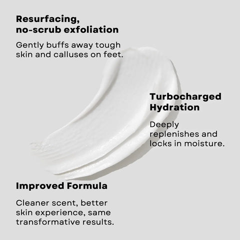 AmLactin Foot Repair Cream with Moisturizing Socks, Therapeutic Foot Cream for Dry Cracked Heels and Feet, No-Scrub Exfoliator & Moisturizer with 15% Lactic Acid AHA, 3 oz (Packaging May Vary)